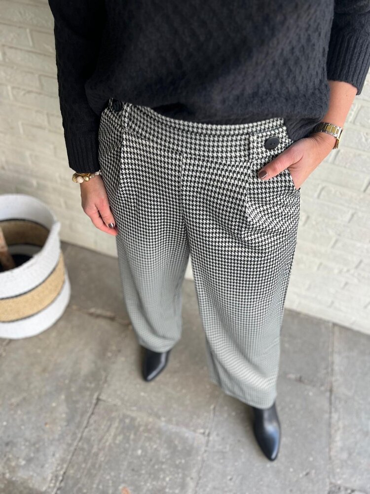 JDY JDYGEGGO MIA LONG CHECK PANT JRSNOOS