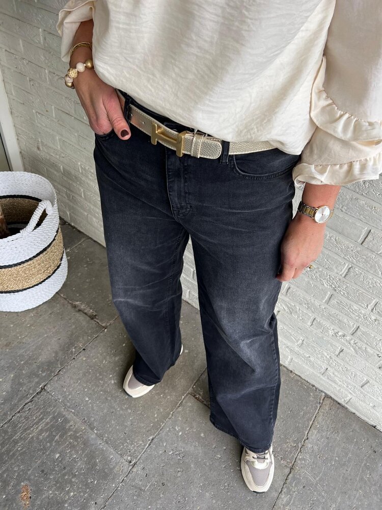 JDY JDYFELINA- FINA HW WIDE BLK JEANSDNM NOOS