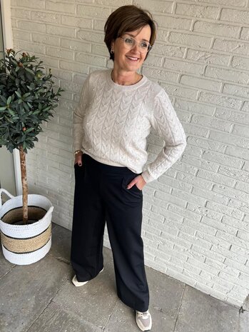 JDY JDYMIRA PANTS JRS BLACK