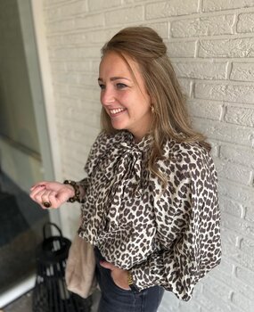 JDY JDYBEATRICE LIFE L/S BOW SHIRT WVN