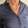 Mi Piace BLOUSE TRAVELSTOF V-HALS 202509 Mi Piace BLOUSE TRAVELSTOF V-HALS 202509