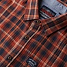Superdry L/S COTTON LUMBERJACK SHIRT LOGGER CHECK ORANGE