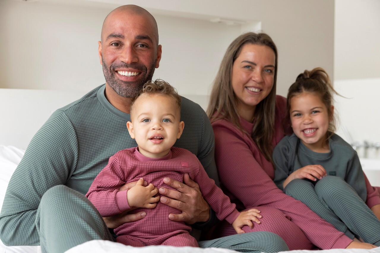 Feetje PYJAMA BABY 305578 - FAMILY LIMITED EDITION - BERRY