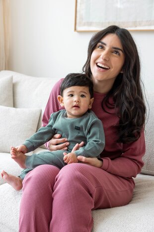 Feetje PYJAMA BABY 305579  - FAMILY LIMITED EDITION - SEA GREEN