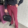 Mi Piace BROEK TRAVELSTOF 202633 BONDED BURGUNDY Mi Piace BROEK TRAVELSTOF 202633 BONDED BURGUNDY