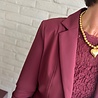 Mi Piace BLAZER TRAVELSTOF 202646 BONDED BURGUNDY Mi Piace BLAZER TRAVELSTOF 202646 BONDED BURGUNDY
