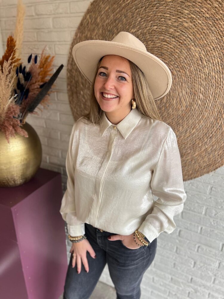 Ydence BLOUSE LINDSEY ECRU Ydence BLOUSE LINDSEY ECRU