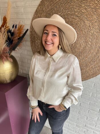 Ydence BLOUSE LINDSEY ECRU Ydence BLOUSE LINDSEY ECRU