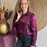 Ydence BLOUSE LINDSEY AUBERGINE Ydence BLOUSE LINDSEY AUBERGINE