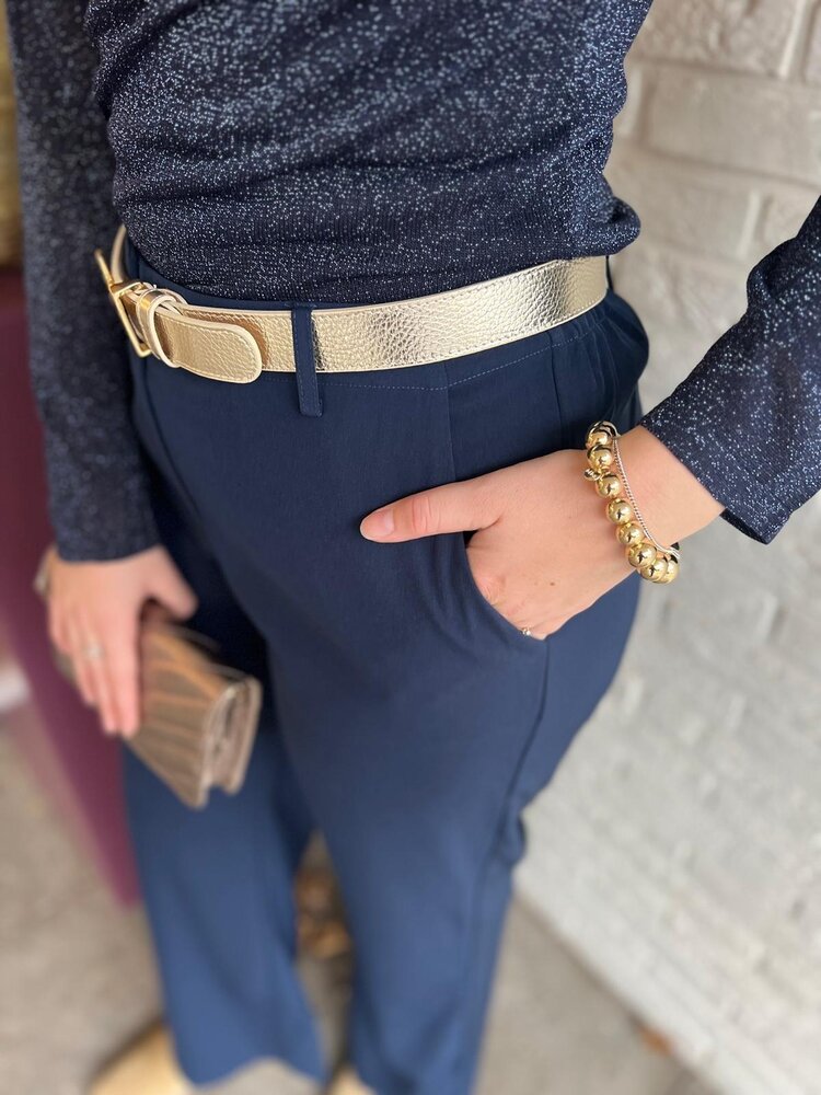 Ydence KNITTED TOP LOTTE NAVY Ydence KNITTED TOP LOTTE NAVY