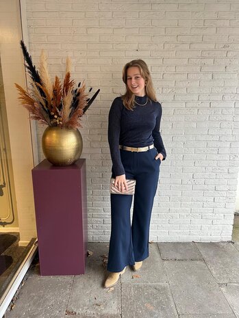 Ydence PANTS SOLANGE NAVY Ydence PANTS SOLANGE NAVY