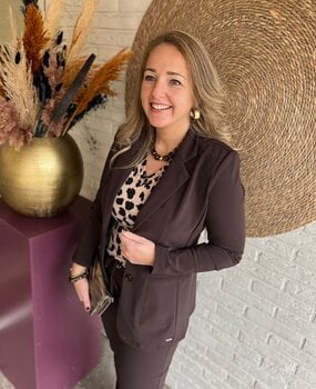 Mi Piace BLAZER TRAVELSTOF BONDED 202634 ESPRESSO Mi Piace BLAZER TRAVELSTOF BONDED 202634 ESPRESSO