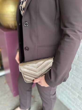 Mi Piace BLAZER TRAVELSTOF BONDED 202634 ESPRESSO Mi Piace BLAZER TRAVELSTOF BONDED 202634 ESPRESSO