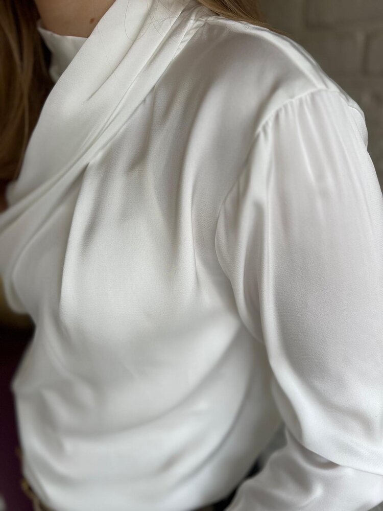 JDY JDYROCKY L/S HIGH NECK TOP WVN