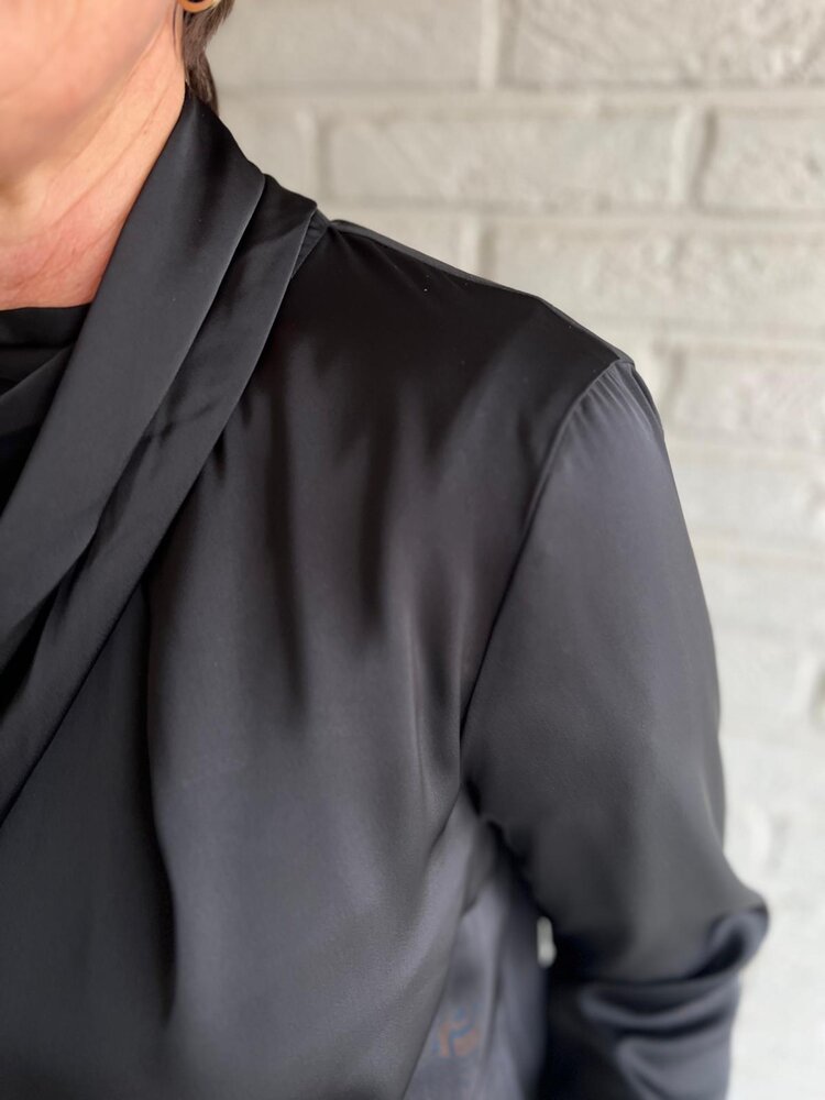 JDY JDYROCKY L/S HIGH NECK TOP WVN