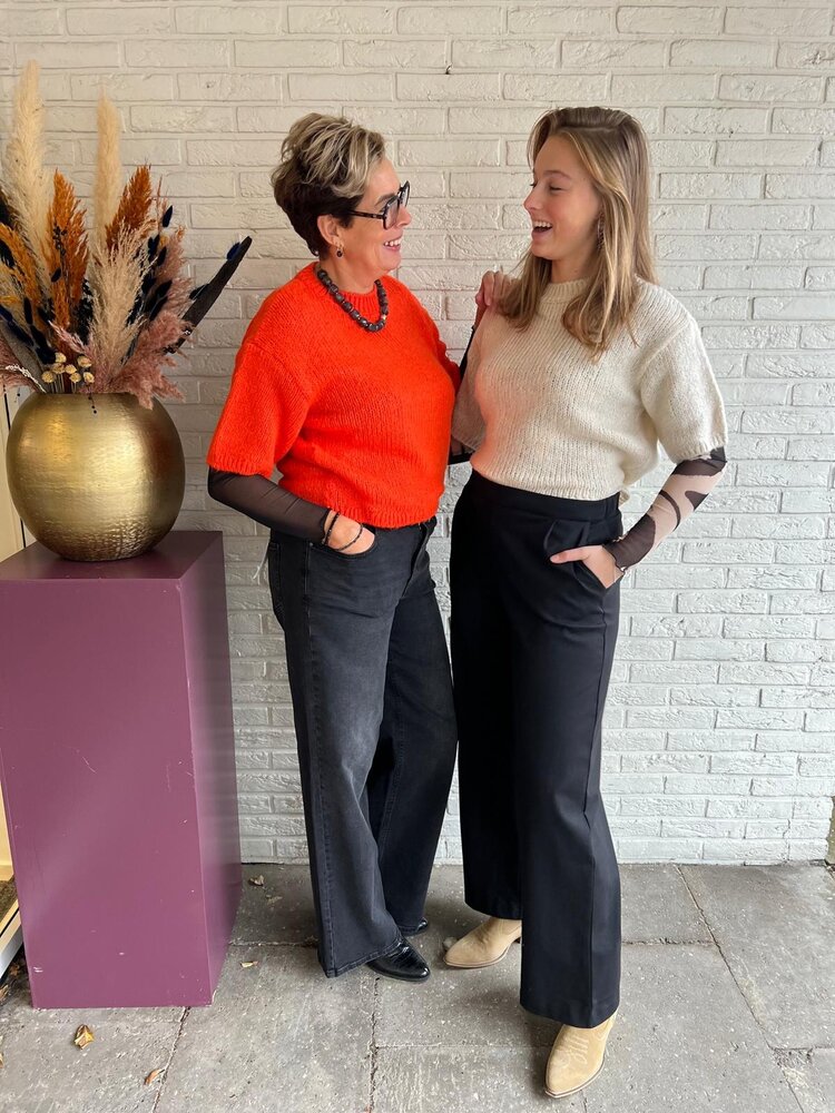 JDY JDYLINEA S/S PULLOVER O-NECK KNT NOOS