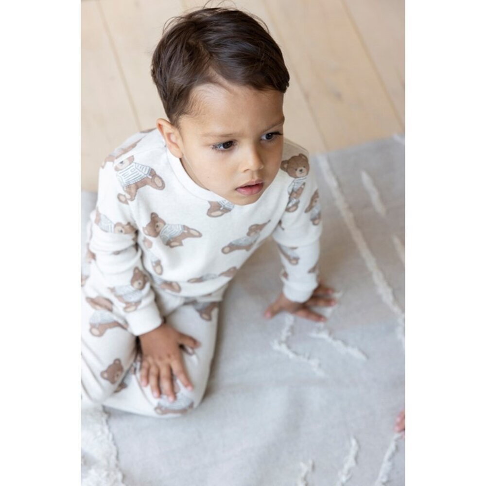 Feetje FEETJE LIMITED - PYJAMA KIDS 50500881  - TEDDY BEAR - OFFWHITE MELANGE
