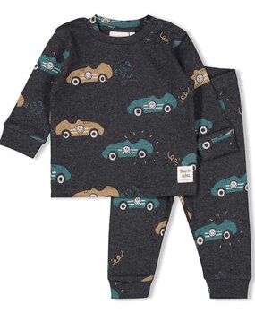 Feetje FEETJE LIMITED - PYJAMA BABY 50500090 - RICKY RACER - ANTRACIET MELANGE