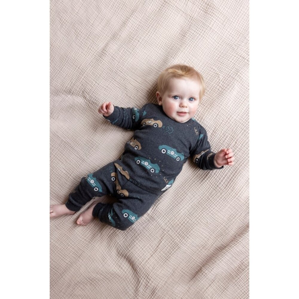 Feetje FEETJE LIMITED - PYJAMA BABY 50500090 - RICKY RACER - ANTRACIET MELANGE