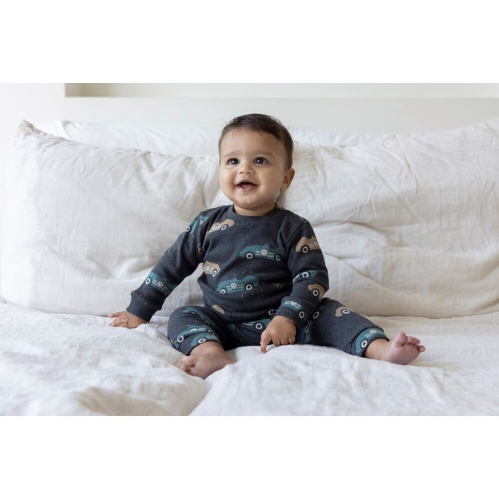 Feetje FEETJE LIMITED - PYJAMA BABY 50500090 - RICKY RACER - ANTRACIET MELANGE