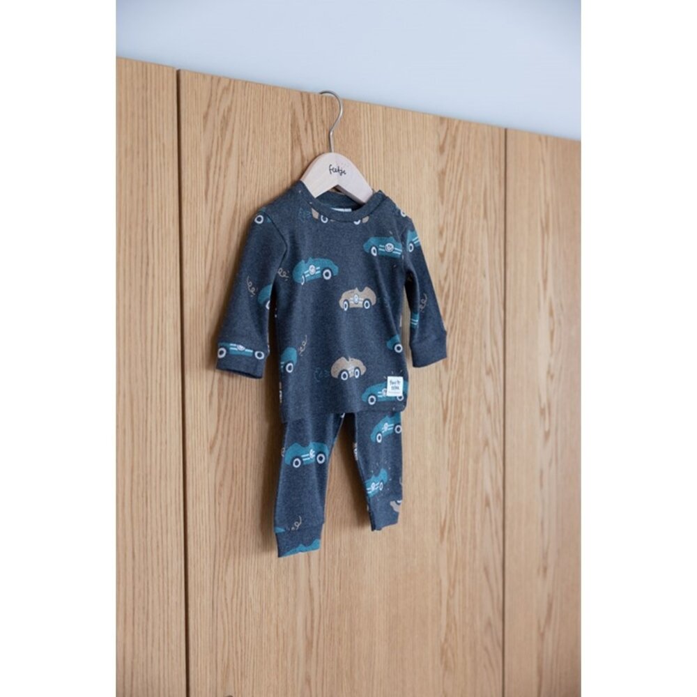 Feetje FEETJE LIMITED - PYJAMA BABY 50500090 - RICKY RACER - ANTRACIET MELANGE