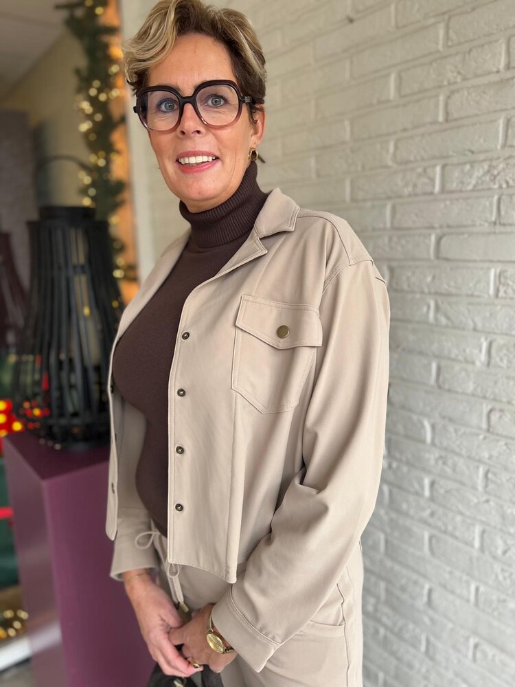 Mi Piace JACKET BONDED LATTE