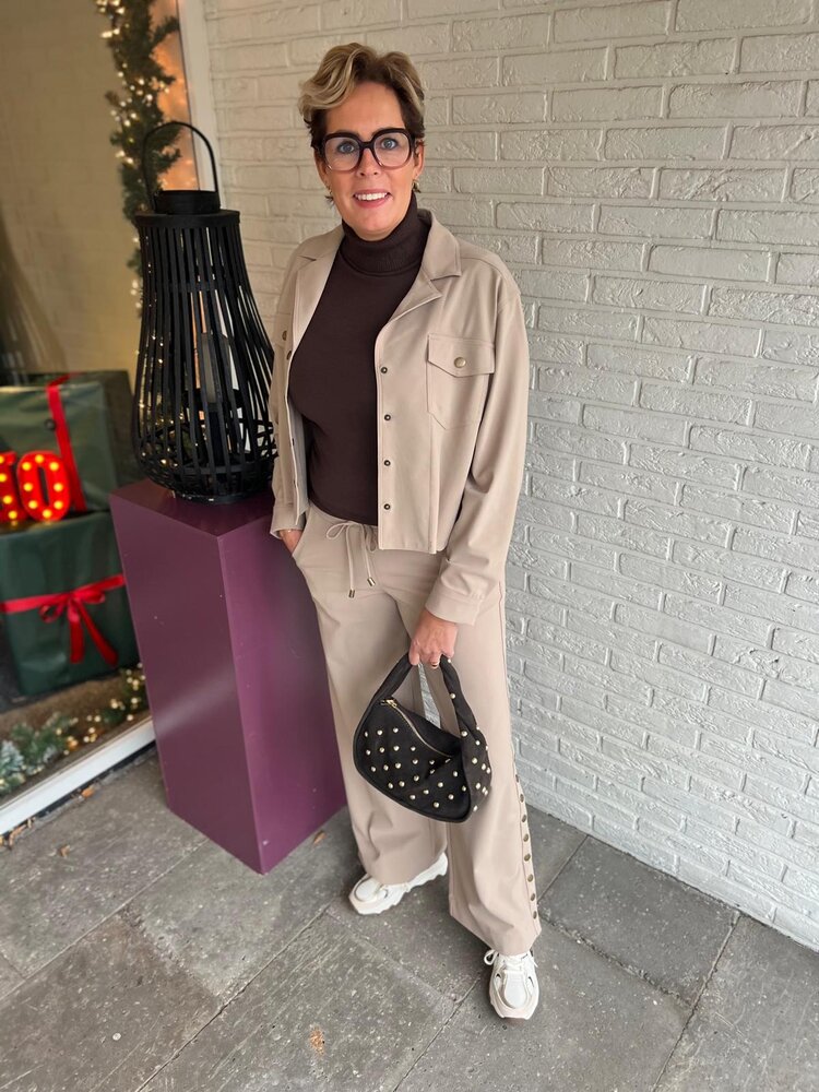 Mi Piace TROUSERS BONDED LATTE