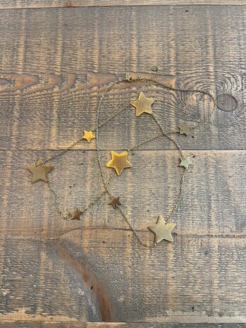 Sofizare KETTING LANG STERREN GOUD