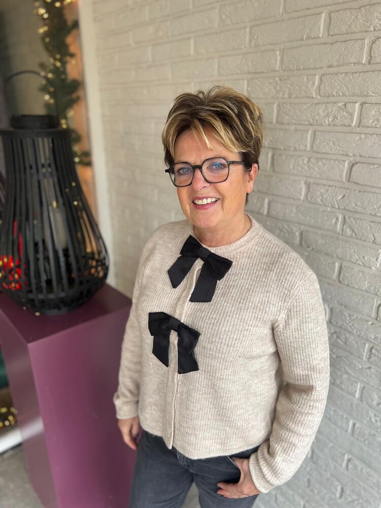 JDY JDYJOLENE L/S BOW CARDIGAN KNT