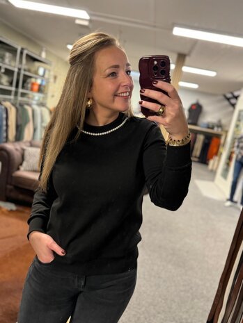 JDY JDYPARIS L/S EMB SWEAT JRS NECK PEARL JDY JDYPARIS L/S EMB SWEAT JRS NECK PEARL