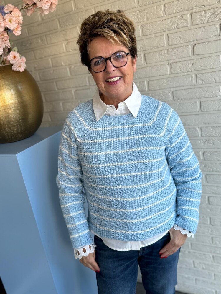 JDY JDYELLEN L/S ONECK RAGLAN PULLOVER KNT.