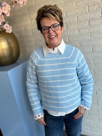 JDY JDYELLEN L/S ONECK RAGLAN PULLOVER KNT.