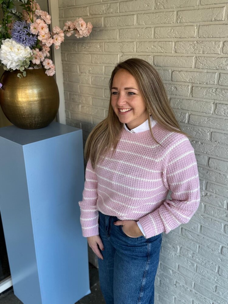 JDY JDYELLEN L/S ONECK RAGLAN PULLOVER KNT.