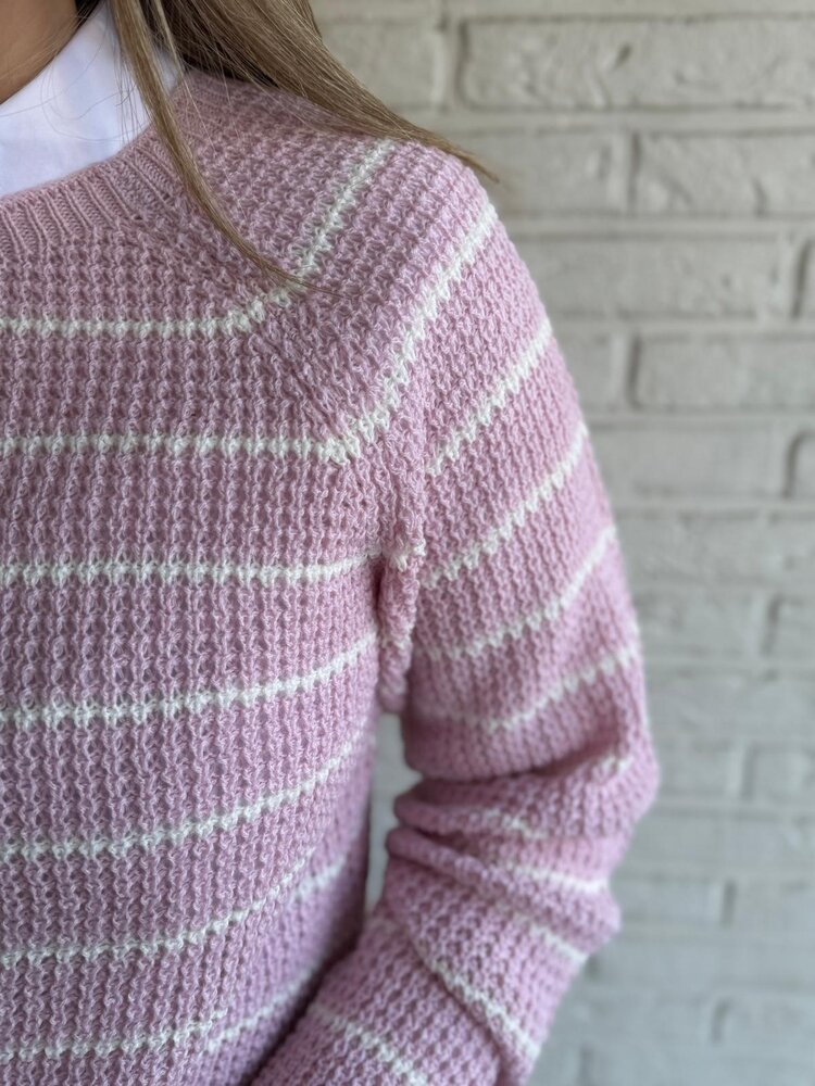 JDY JDYELLEN L/S ONECK RAGLAN PULLOVER KNT.