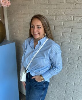 JDY JDYMIO L/S LUREX LOOSE SHIRT WVN NOOS CHAMBRAY BLUE