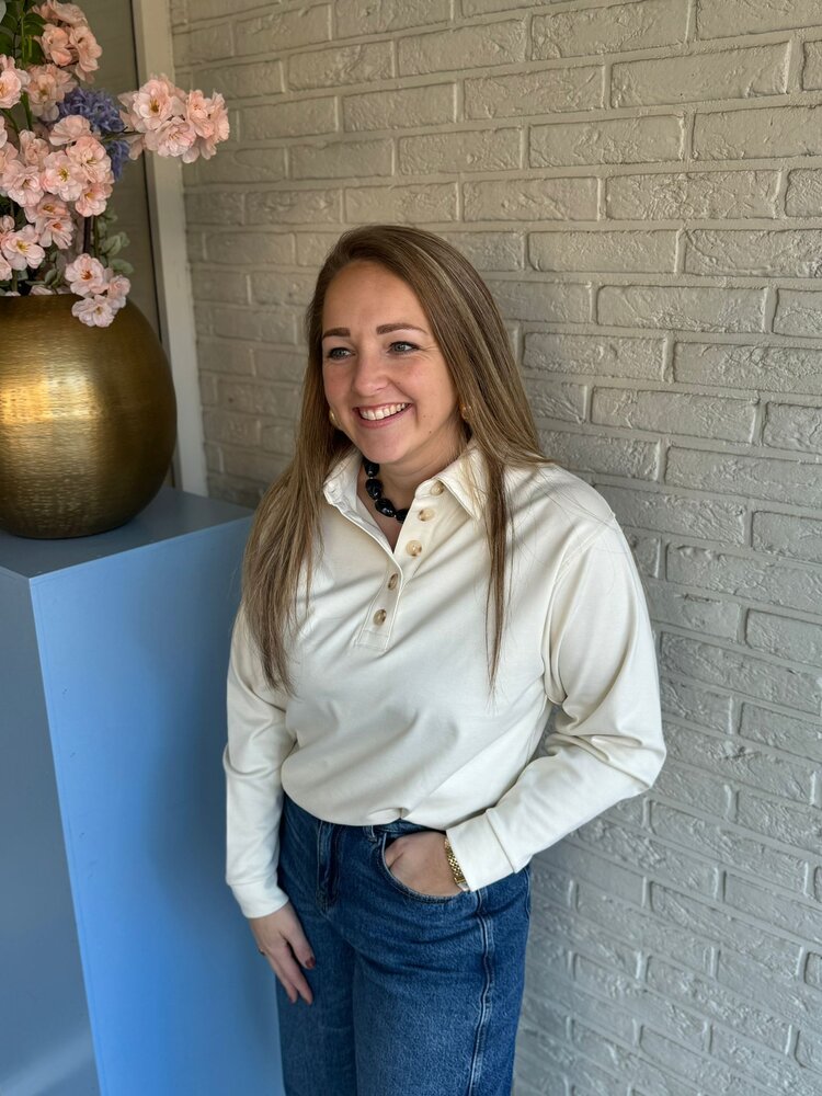 ICHI IHMOJA POLO SW BIRCH