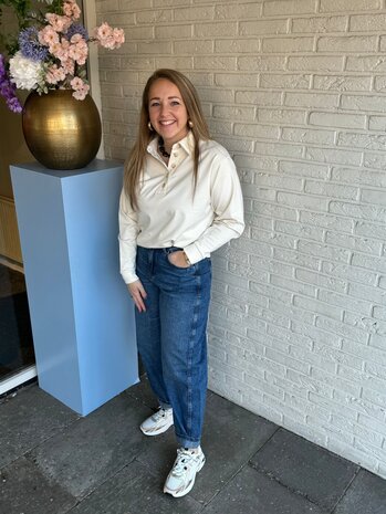 ICHI IHMOJA POLO SW BIRCH