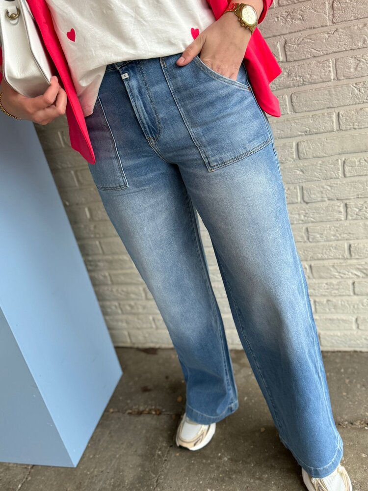 Cup Of Joe Denim LULU LIGHT BLUE