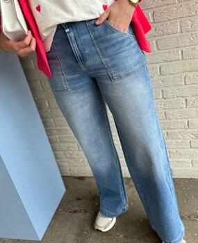 Cup Of Joe Denim LULU LIGHT BLUE