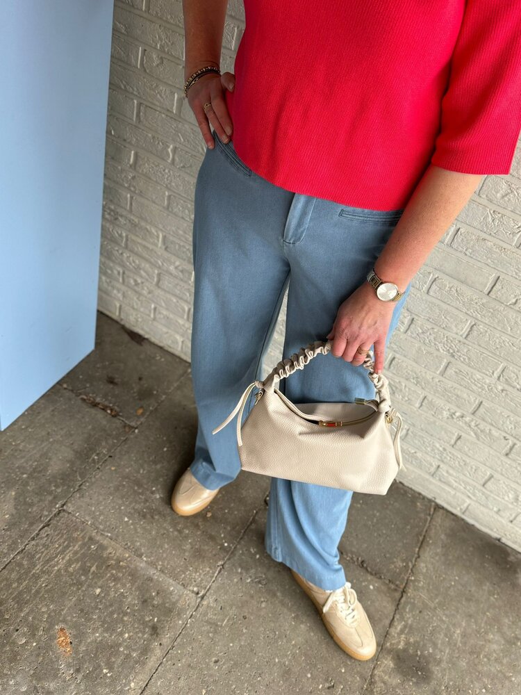 ICHI IHKATE DENIM PA LIGHT BLUE