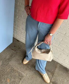 ICHI IHKATE DENIM PA LIGHT BLUE