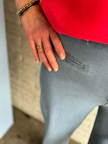 ICHI IHKATE DENIM PA LIGHT BLUE