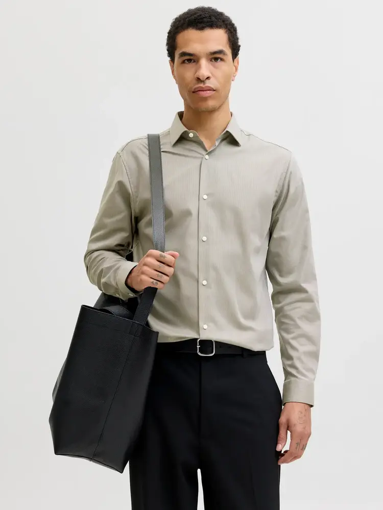 Jack en Jones JPRBLAPARKER SHIRT L/S NOOS SMOKEY OLIVE