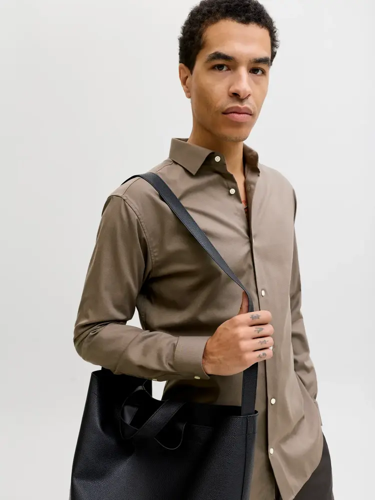 Jack en Jones JPRBLAPARKER SHIRT L/S NOOS DEMITASSE