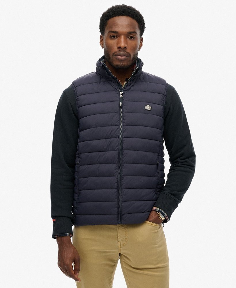 Superdry FUJI LITE PADDED GILET ECLIPSE NAVY
