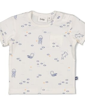Feetje T-SHIRT AOP - BLUE OCEAN - 51700985