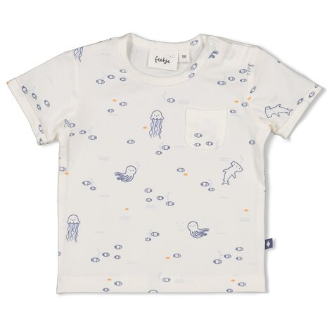 Feetje T-SHIRT AOP - BLUE OCEAN - 51700985