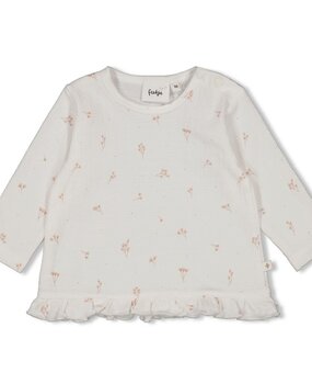Feetje LONGSLEEVE RUCHES CRINKLE AOP - DELICATE FLOWER - 51602729
