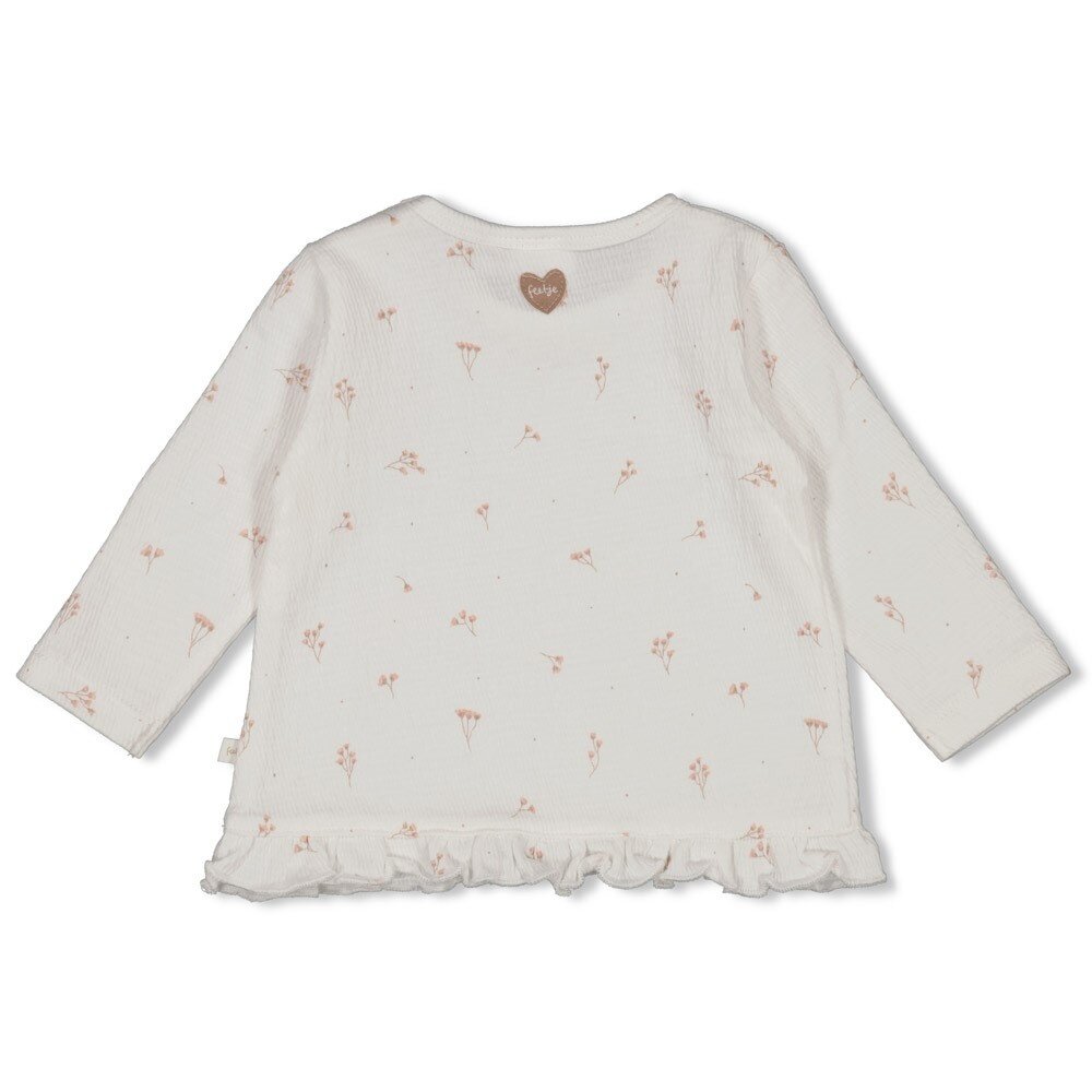 Feetje LONGSLEEVE RUCHES CRINKLE AOP - DELICATE FLOWER - 51602729