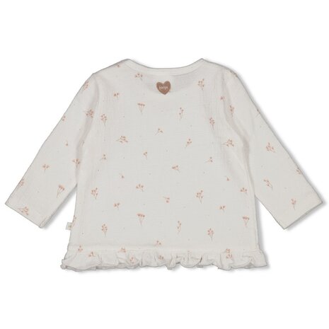 Feetje LONGSLEEVE RUCHES CRINKLE AOP - DELICATE FLOWER - 51602729